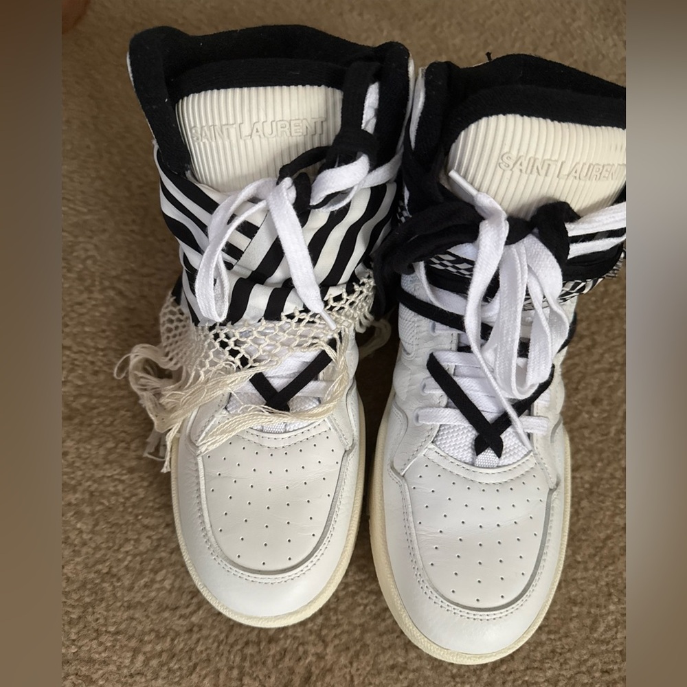 Saint Laurent cure Fringe sneakers men’s 38